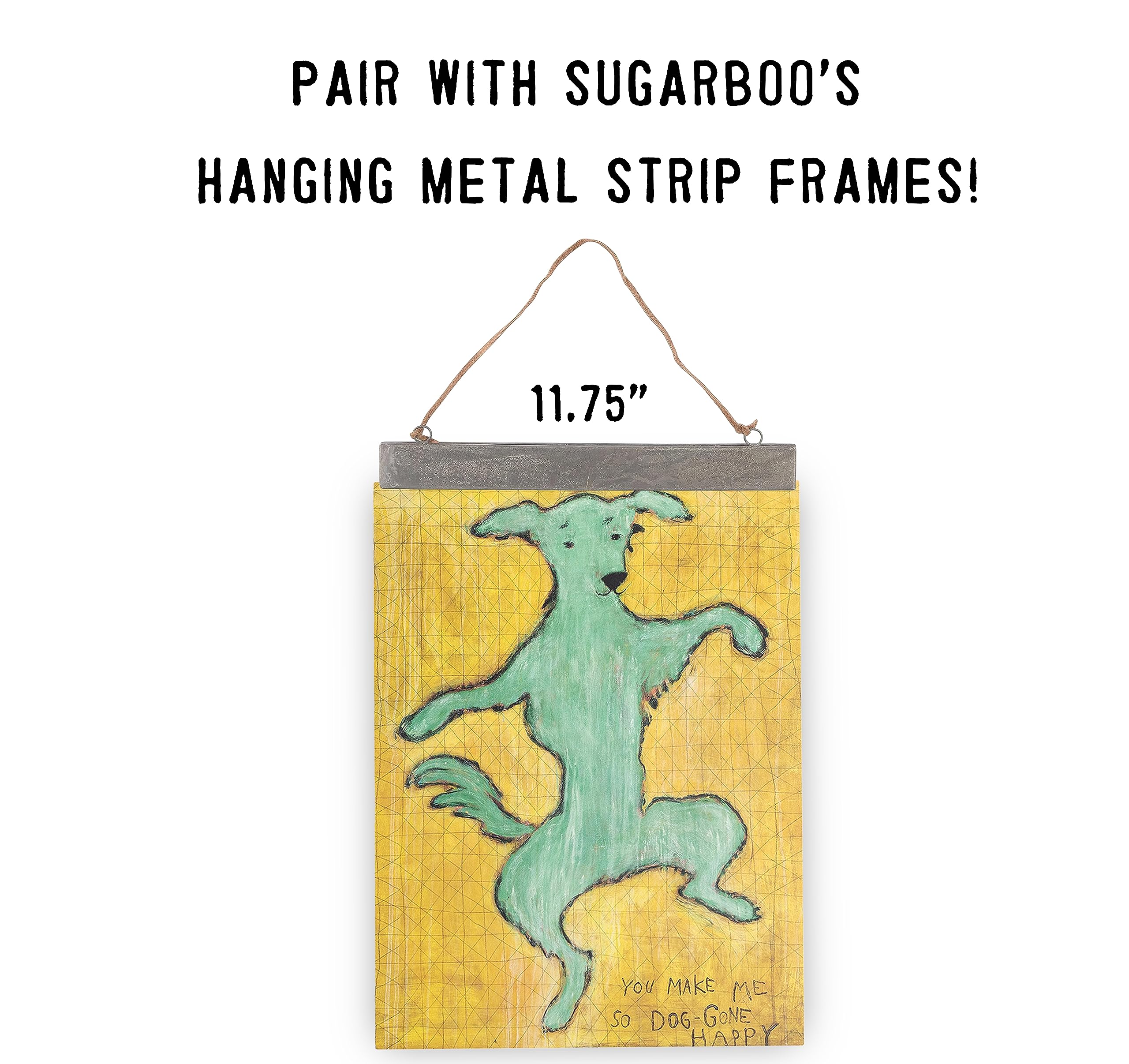 Amazon.com: Sugarboo Dancing Dog Art Poster - 16 x 12 Inches - for